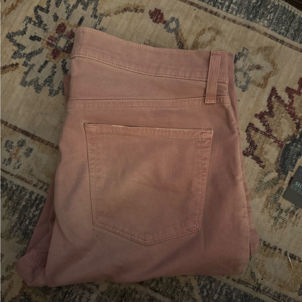 J Brand Tarnished Radish Straight Jeans